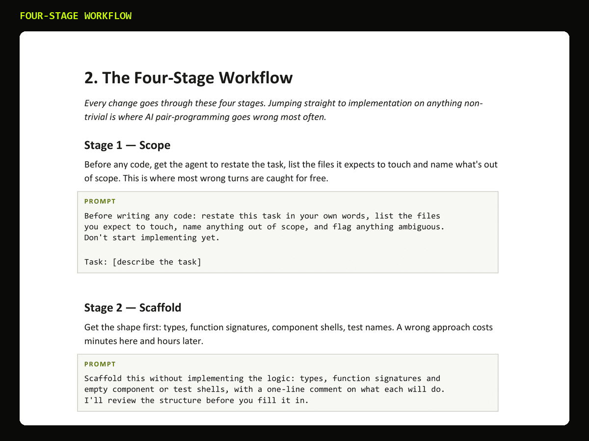 Cursor Workflows preview 1